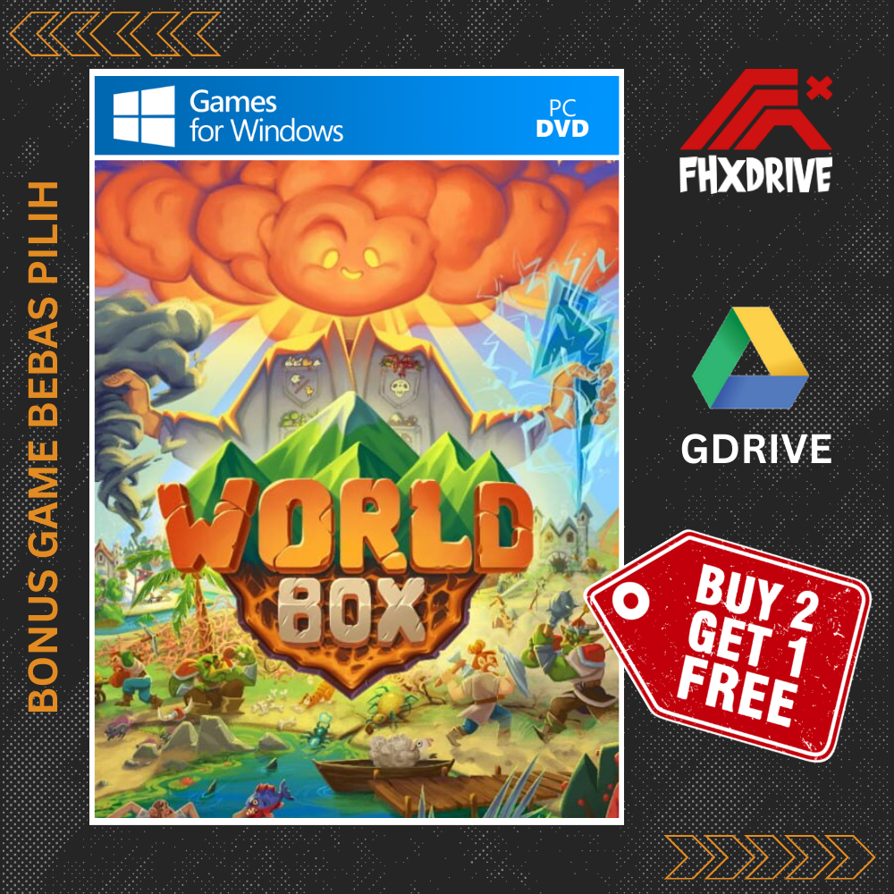 WORLDBOX GOD SIMULATOR | BELI 2 GRATIS 1 | GAME PC