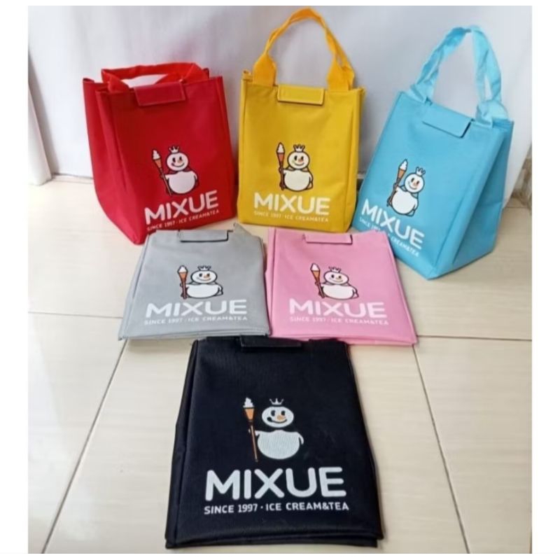 

Tas Bekal Makan Lunch Bag Motif Mixue