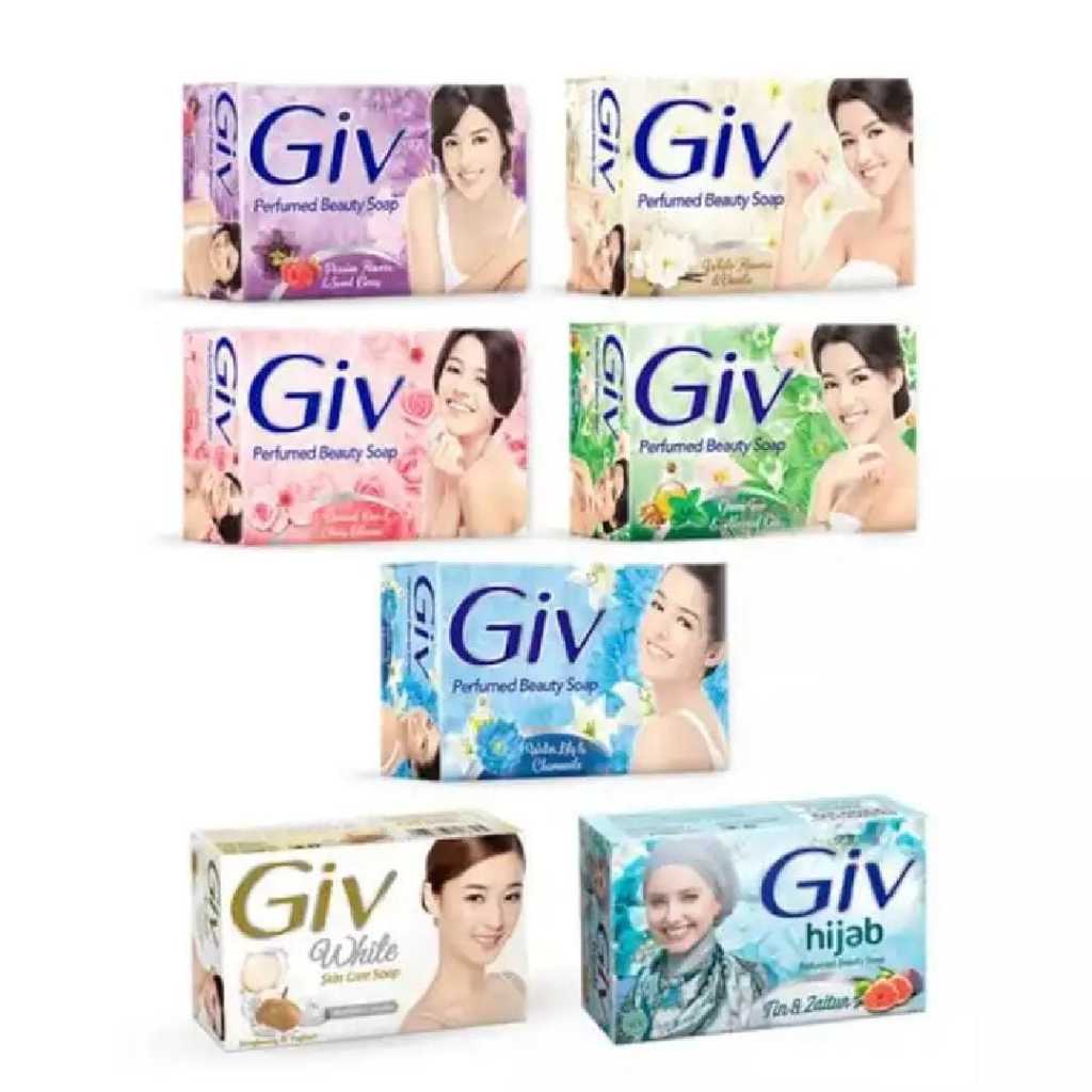 isi 3pcs Sabun GIV BATANG 76g / Giv batang 76g / Giv 76gr / Sabun batang