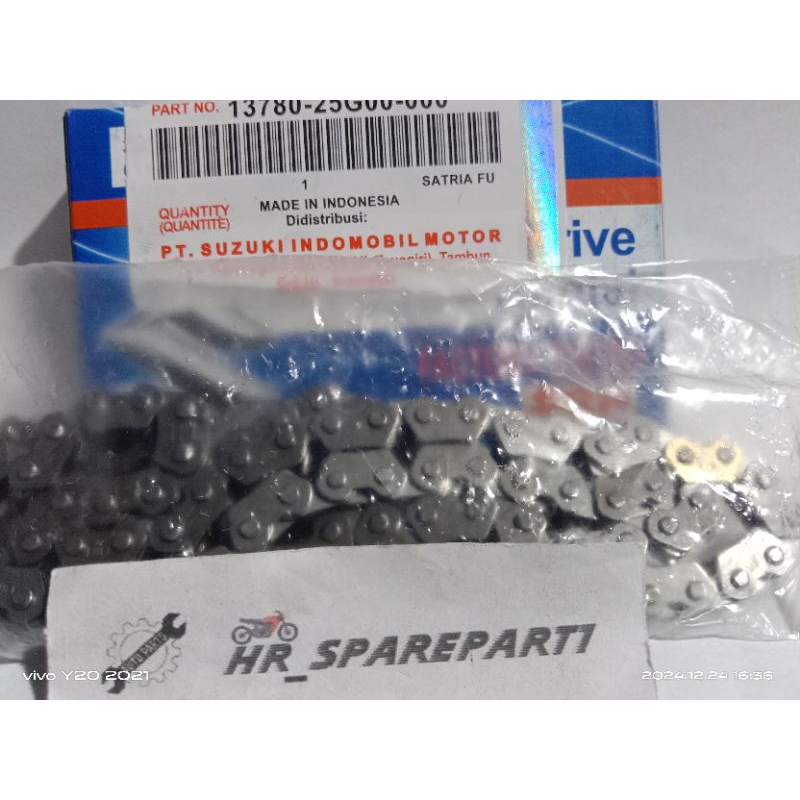 RANTAI KETENG RANTAI MESIN SATRIA FU 150 OLD. SATRIA FU BARONG .SATRIA FU NEW FACELIFT KARBU