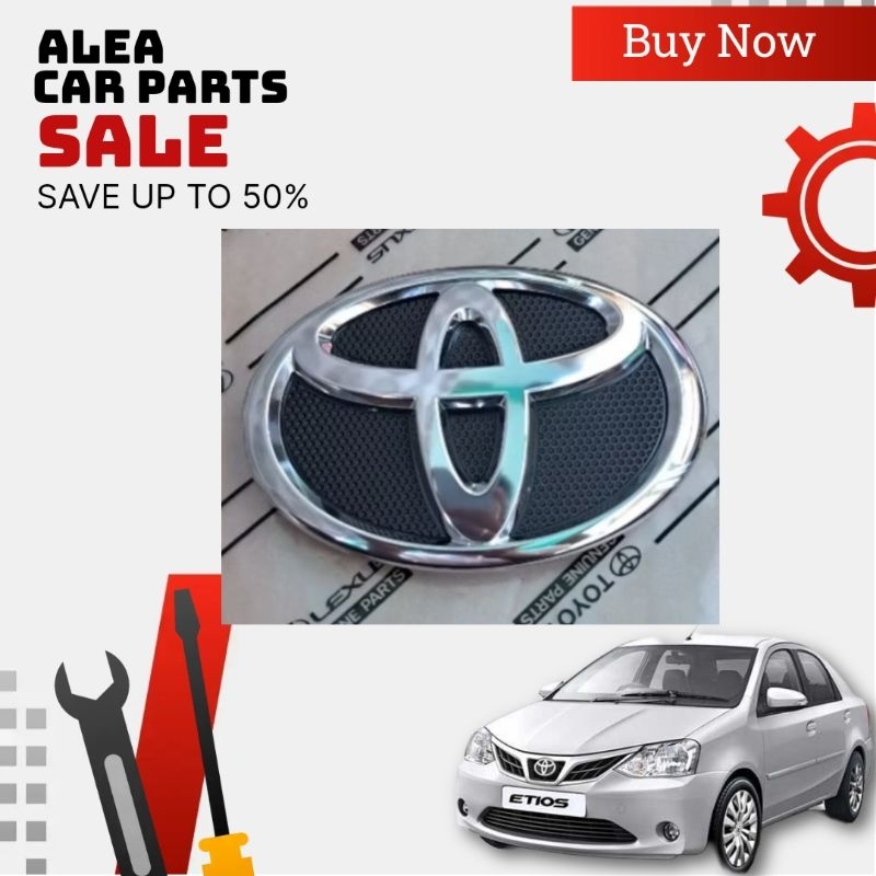 logo Toyota Etios Original/Emblem Logo Gril Depan Etios