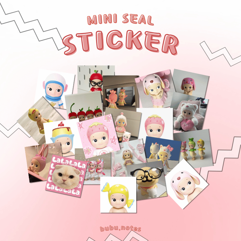 

[ Isi 110++ ] STICKER SEAL MINI BUJO LUCU KAWAII AESTHETIC | STIKER JOURNAL | STICKER SCRAPBOOK | STICKER FREEBIES