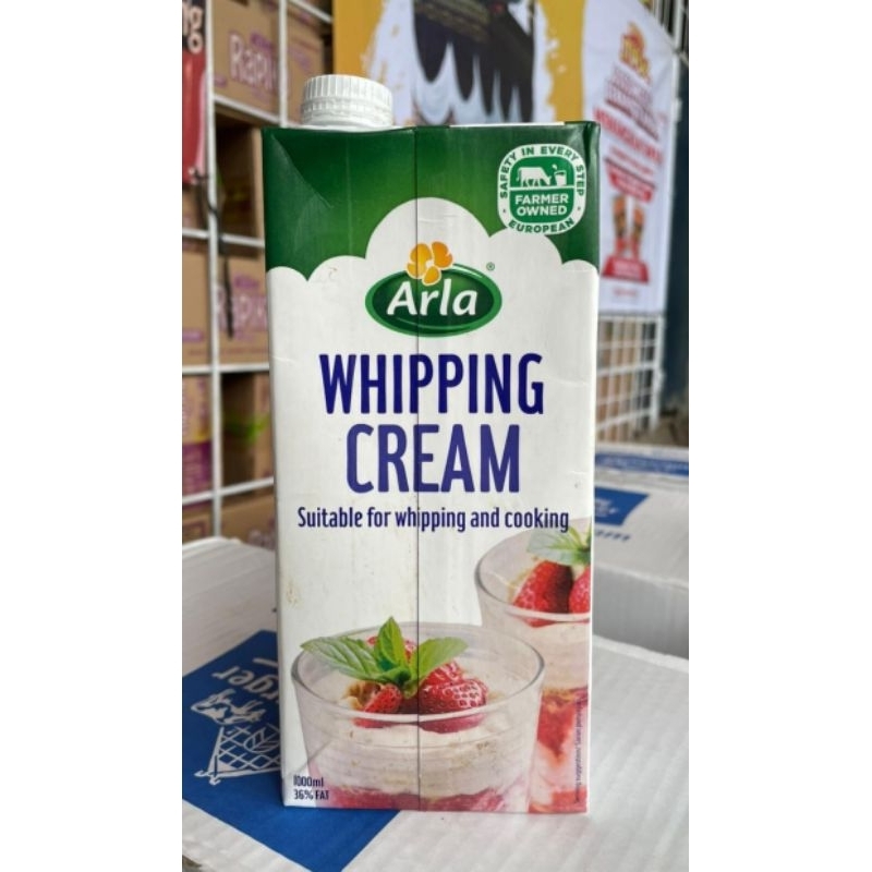 

ARLA WHIPPING CREAM 1 LITER