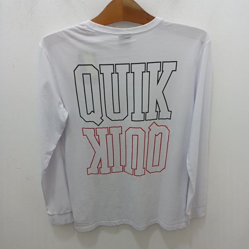 Baju Kaos Panjang Pria Quiksilver Original Griff Ls Gen ID