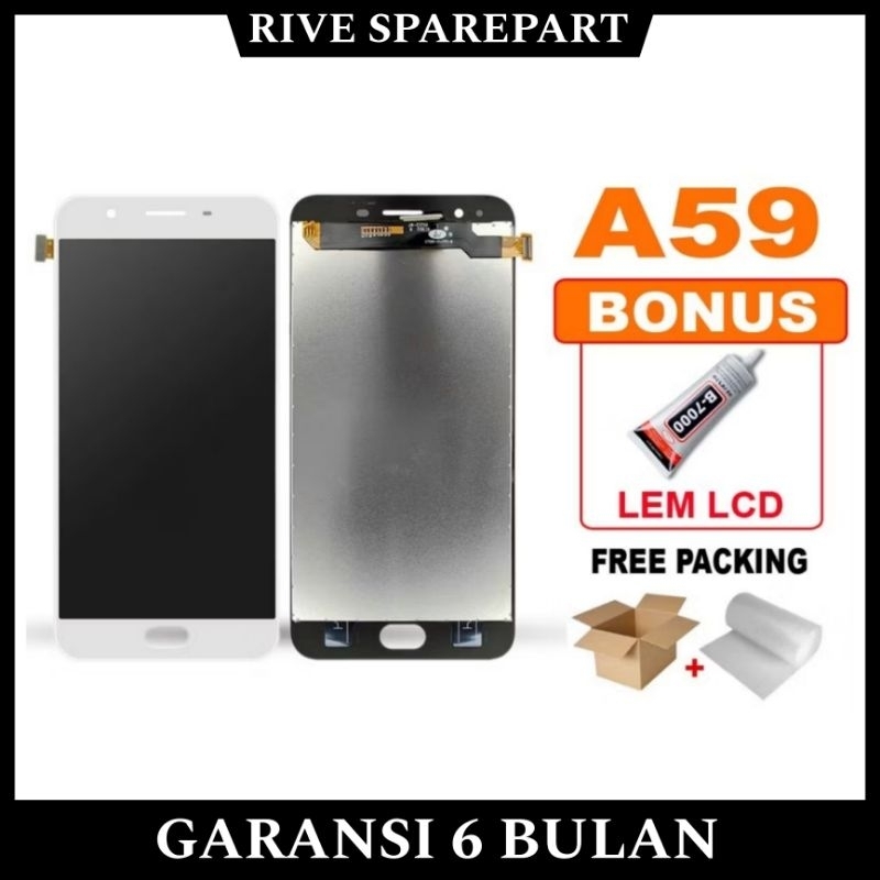 LCD OPPO A59 ORIGINAL FULLSET TOUCHSCREEN