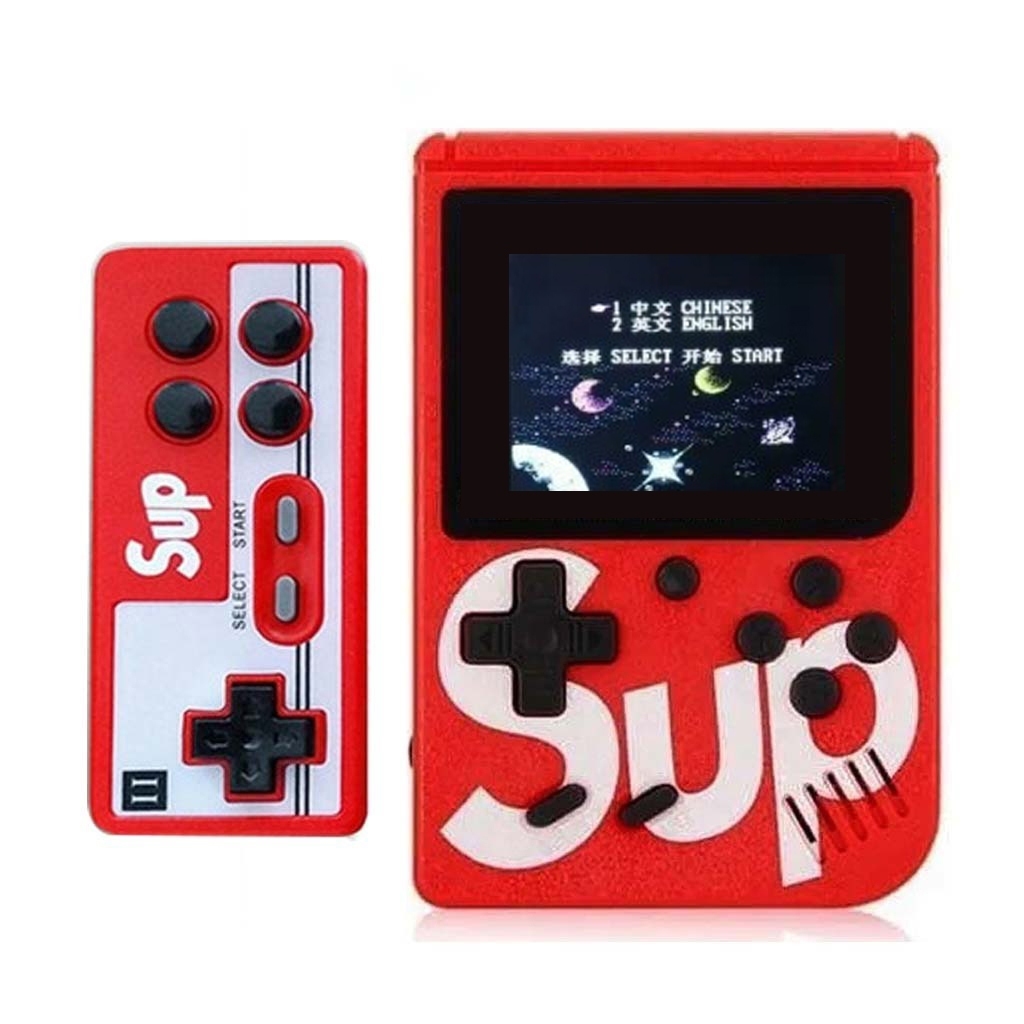 ATT - GAMEBOY Player Retro Mini 400in1 Sup 1 Player 2 Pemain Recharge free Stick 400 Games Game boy 
