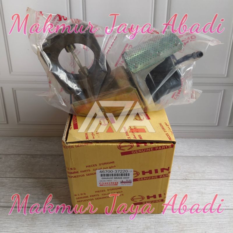 EXHAUST BRAKE LIDAH KNALPOT HINO DUTRO DYNA SAURUS ORI 46700-37220