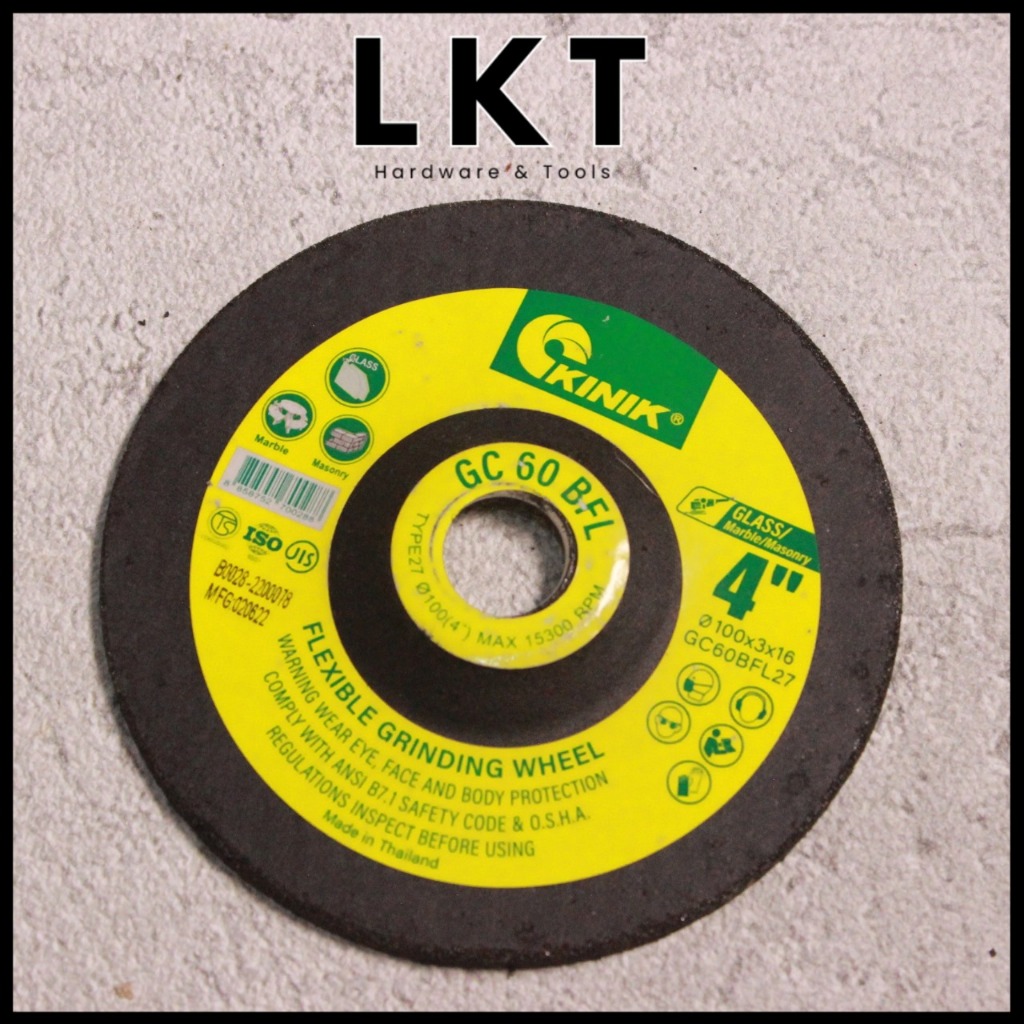 KINIK Mata Batu Gerinda Potong / Poles 4 Inch - Cutting Wheel