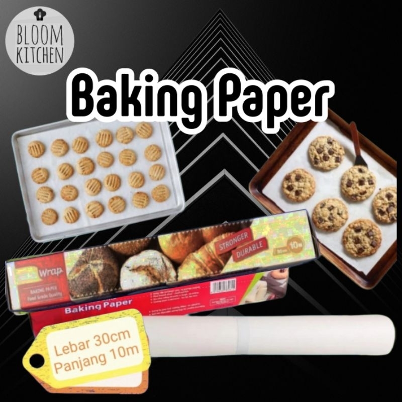

ALTA BAKING PAPER 30CM X 10M Kertas Pembungkus Makanan