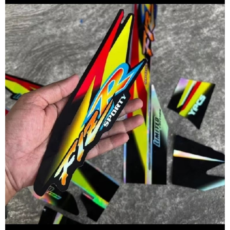 STRIPING VARIASI FIZ R LEE HOLOGRAM