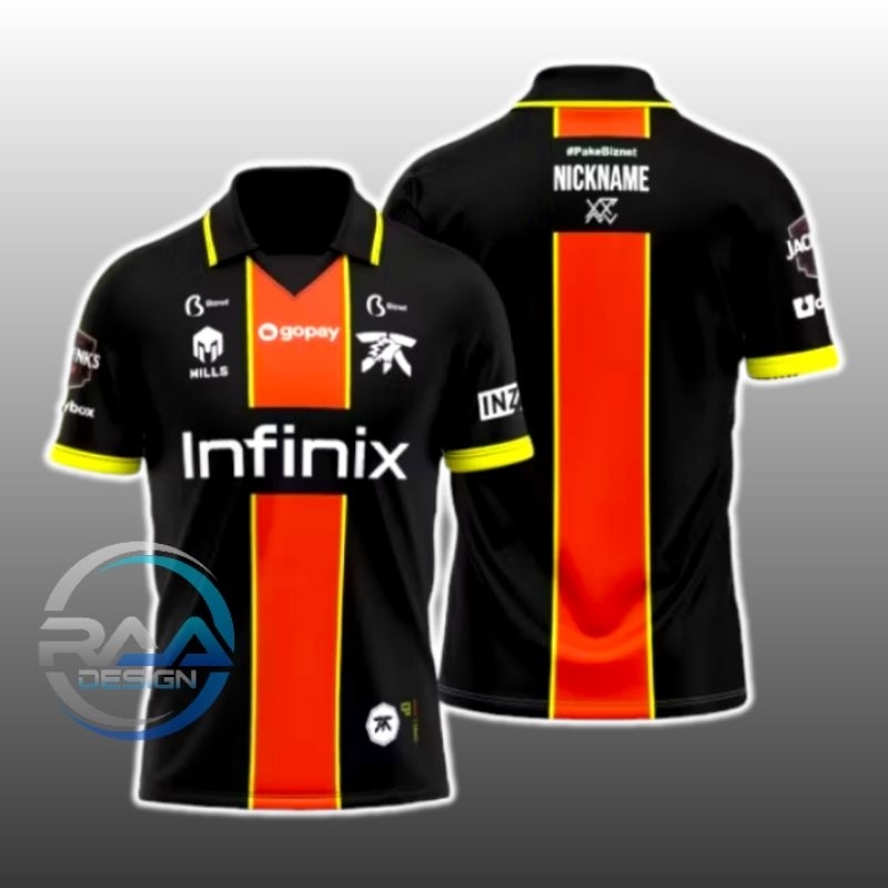 Jersey Onic Fnatic New Custom 2024 Free Request  Nicname