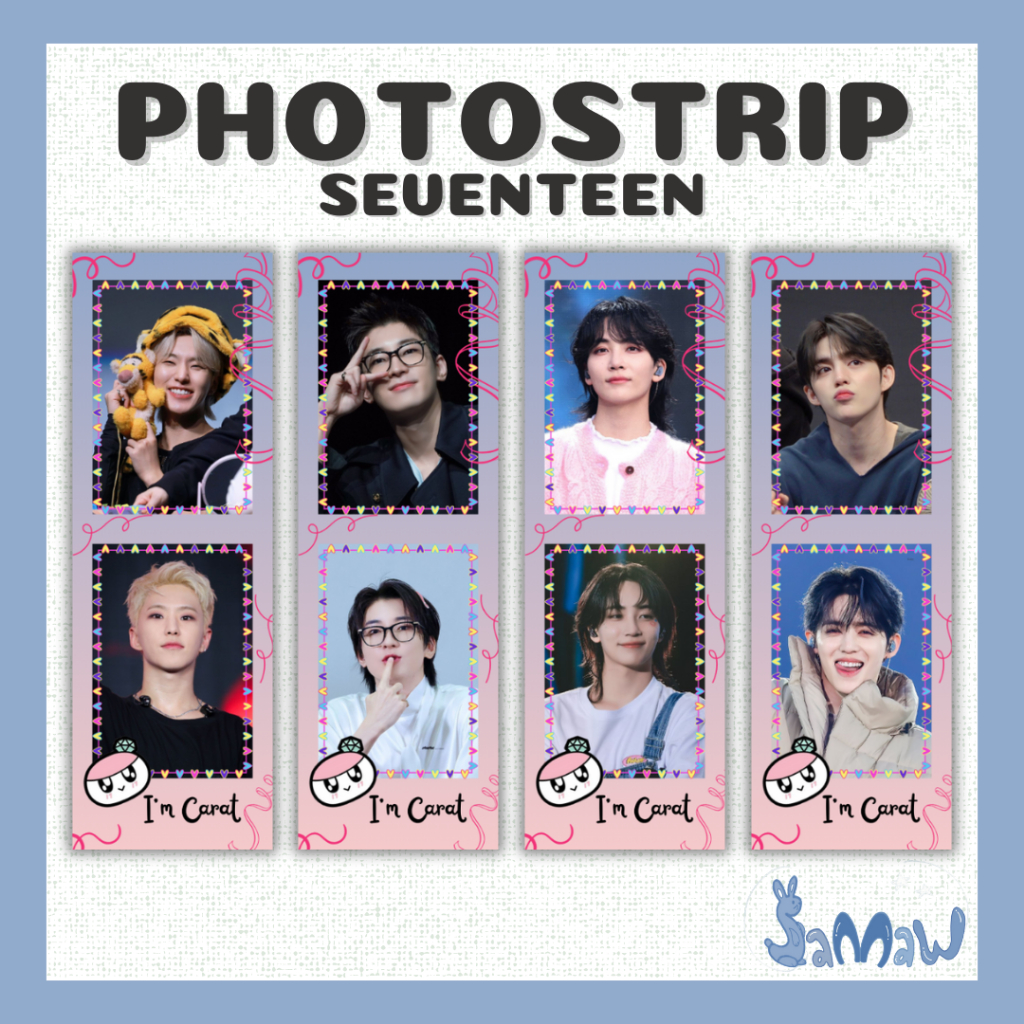 Photostrip Seventeen | Mini Photostrip | Photostrip Custom
