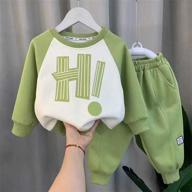 sweater anak laki laki terbaru setelan sweater  anak laki laki usia 1-6 tahun