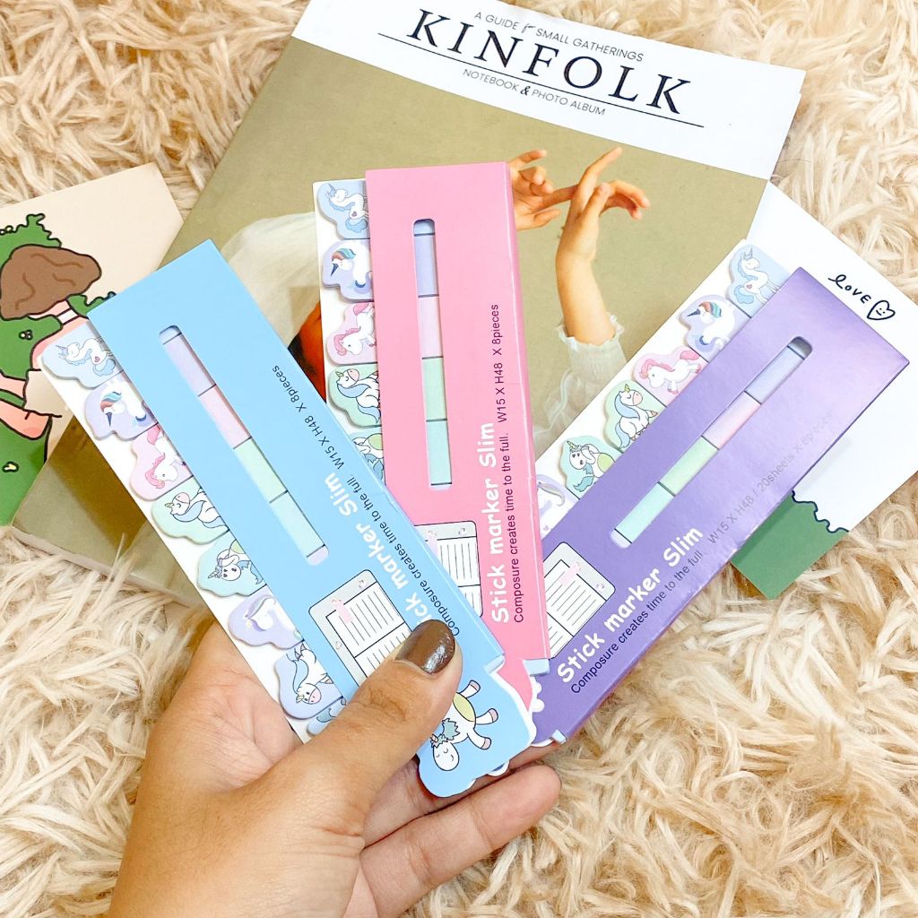 

Sticky Notes Unicorn / Tempelan Catatan / Stick Marker Slim