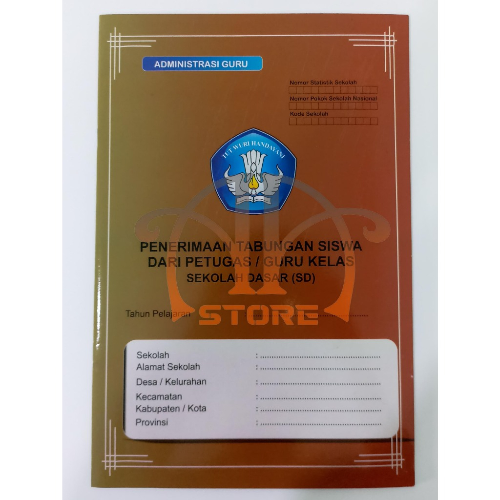 

Buku Administrasi Penerimaan Tabungan Siswa