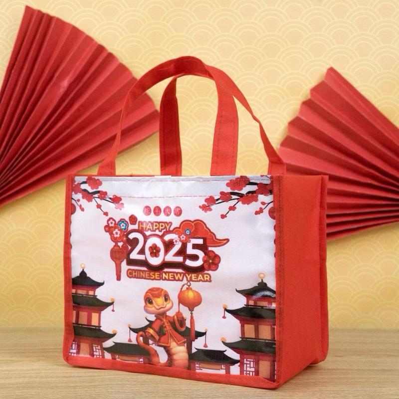 

TAS HAMPERS IMLEK Sangat Cocok untuk Souvenir Imlek BISA BELI SATUAN T25 P20/ T20 P25