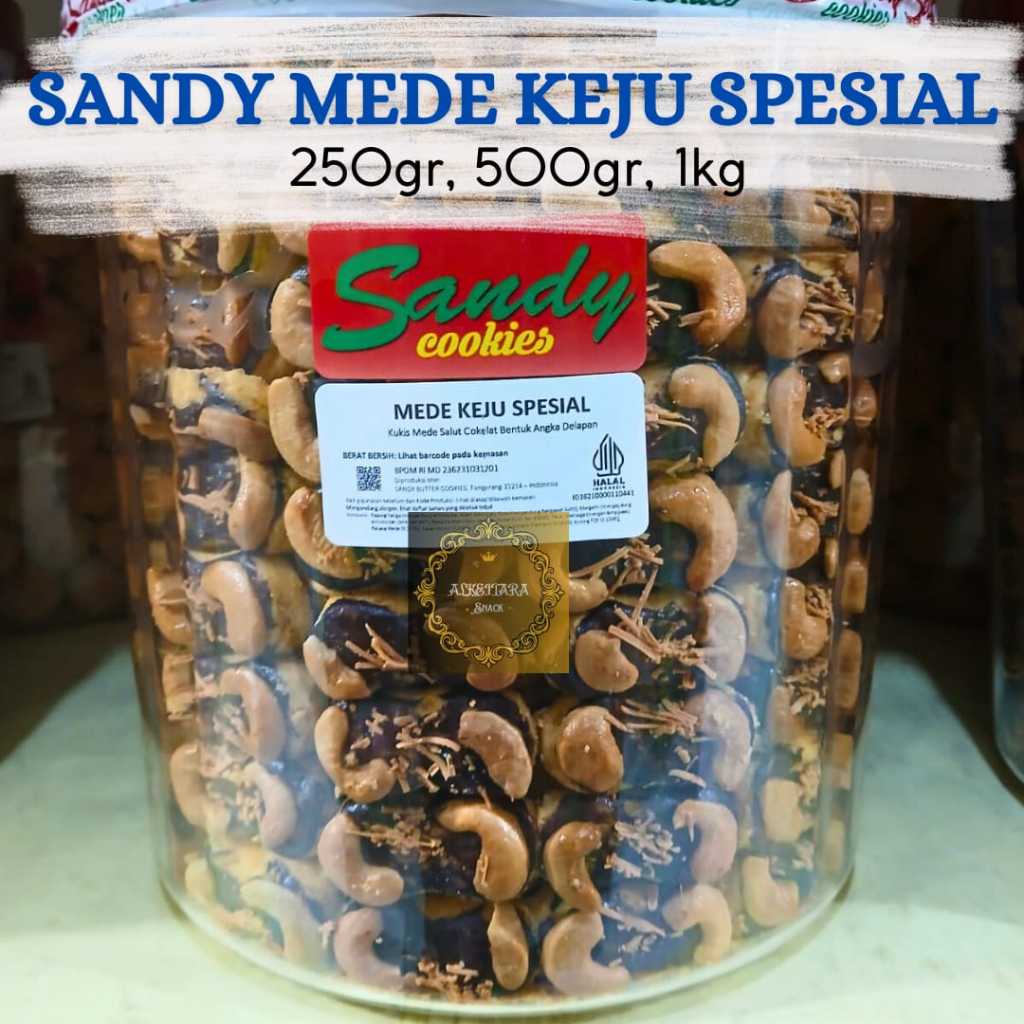 

ANEKA KUE COKLAT & MEDE SANDY & SL | MEDE KEJU SPESIAL | SL COKLAT KACANG MEDE | DONAT COKLAT KACANG | COKLAT PITA | 250g/500g/1kg | KEMASAN MIKA