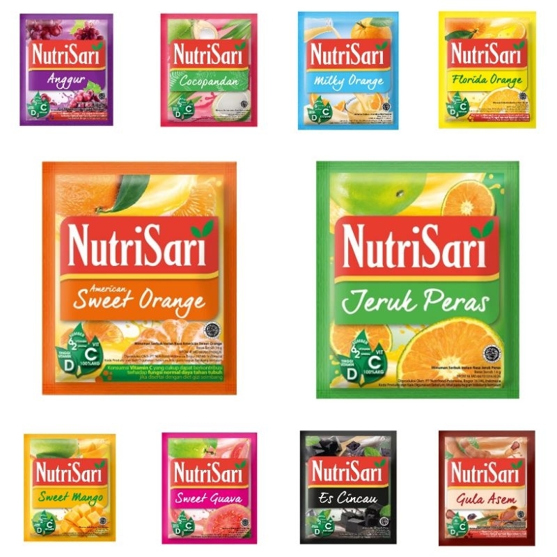 

Nutri Sari All Variant isi 10 Sachet