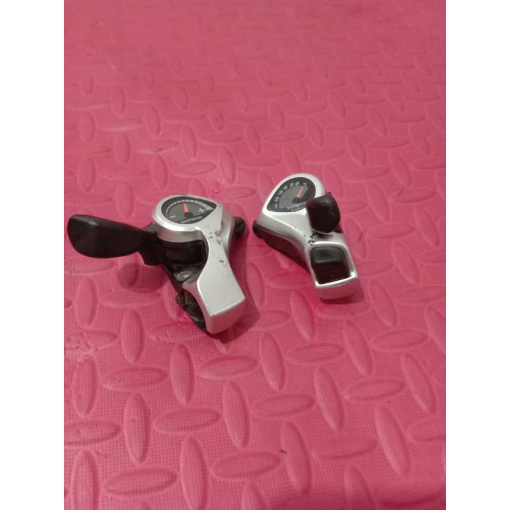 SHIFTER SHIMANO SIS INDEX 3X7 SPEED SECOND COPOTAN UNITED SLICK