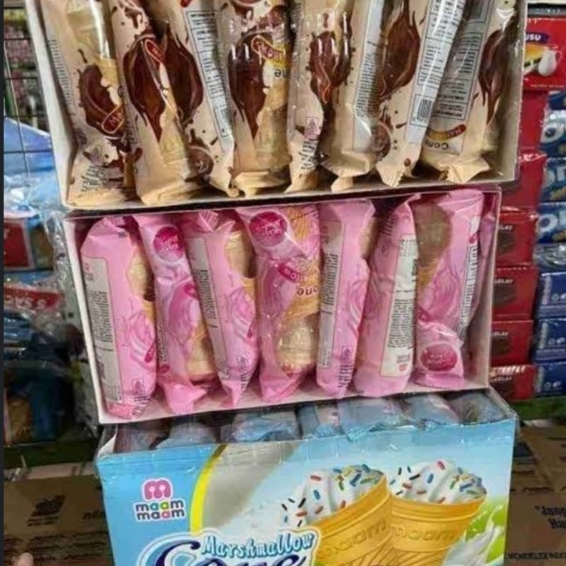 

Marshmellow Ice Cream Cone per biji