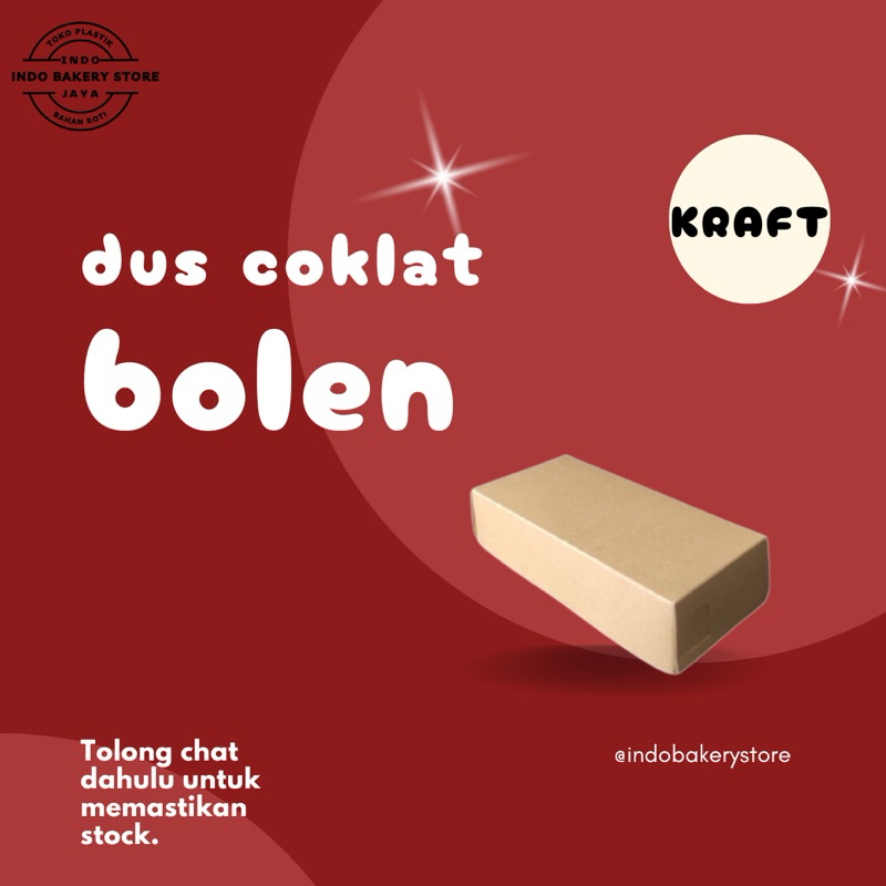 

Dus Coklat | Dus Bolen | Ukuran 24,5x12,5x5 | Per 10 per 50