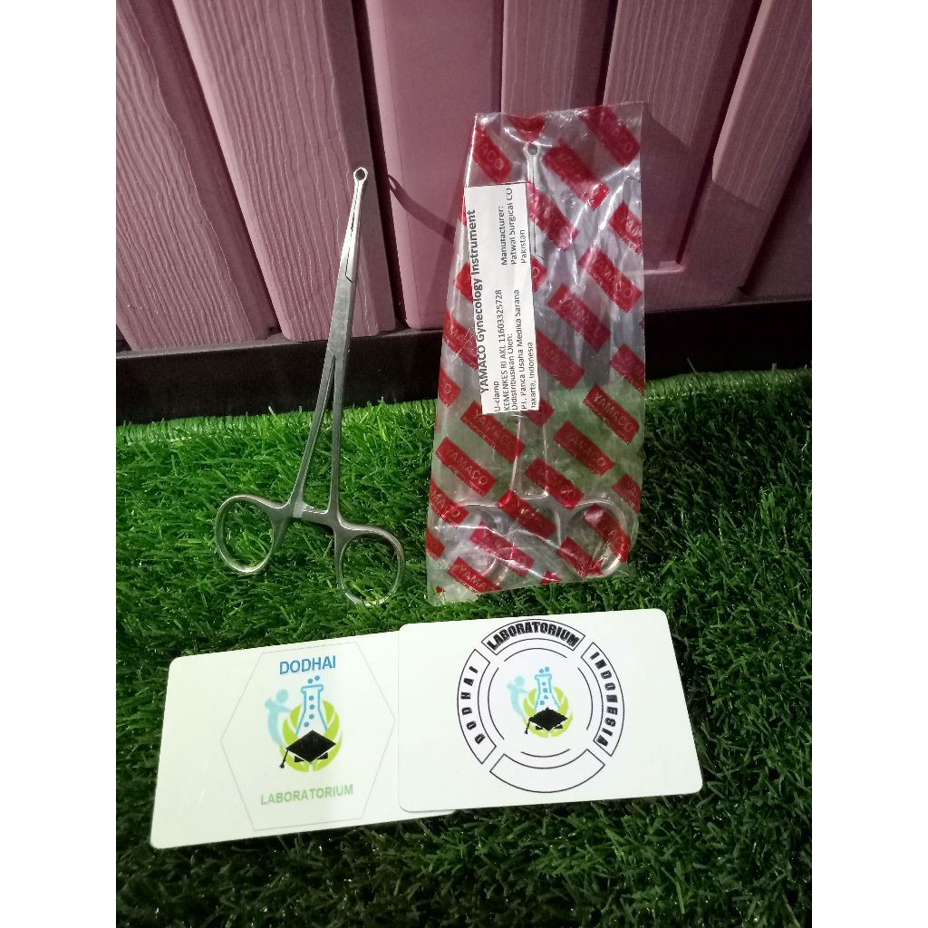 KLEM-U 14cm,  U-CLAMP, CLAMP-U, Klem Implan, Klamp Implant, Klem Cabut lepas Kontrasepsi KB, U Clamp