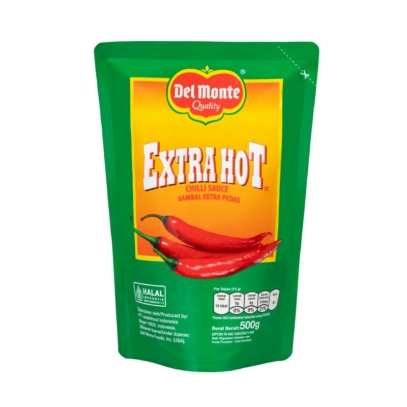 

DELMONTE SAUS SAMBAL EXTRA HOT CHILLI SAUCE POUCH