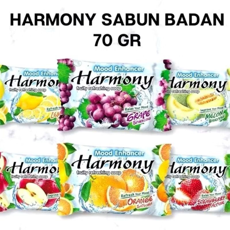 [Termurah] Sabun Harmony Wangi Buah Sabun Mandi Batang Harmony