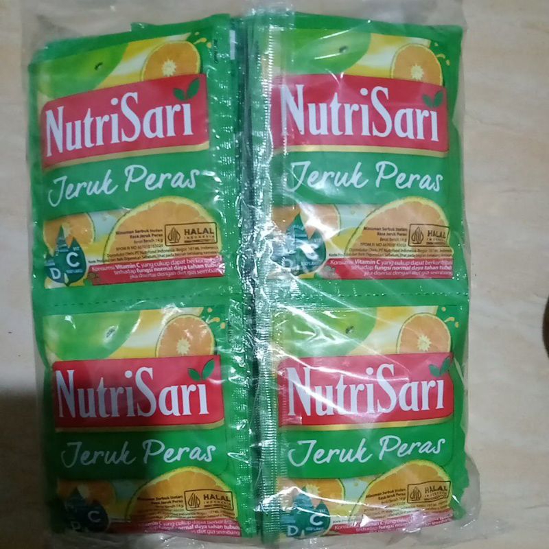 

Nutrisari Jeruk Peras