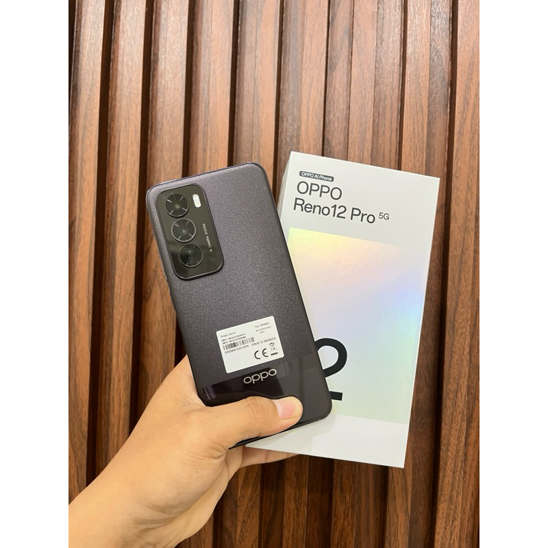 Oppo Reno 12 Pro 5G 12/512gb second mulus bagus