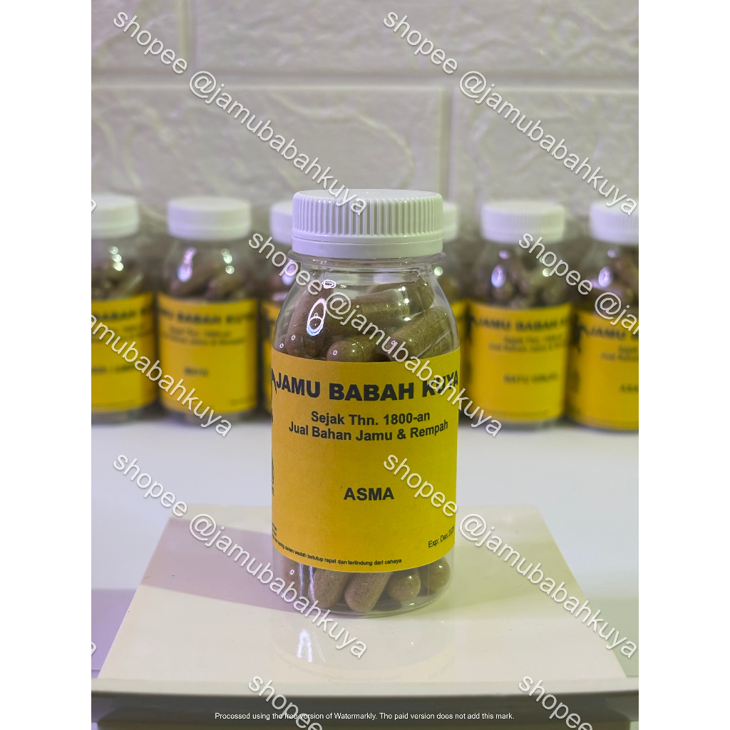 Jamu Babah Kuya OBAT ASMA SESAK NAFAS HERBAL MANJUR [ASLI 100%