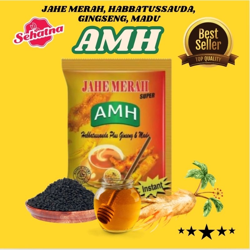 

AMH JAHE MERAH SUPER BUBUK SIAP SEDUH [HARGA PERRENTENG isi 10 Sachet