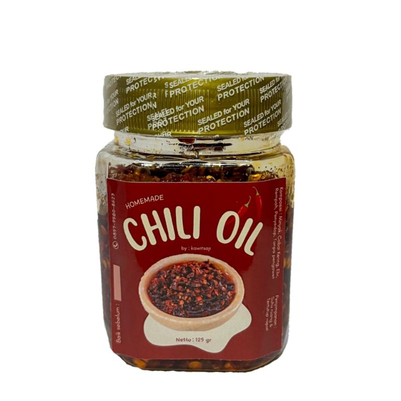 

Chili Oil / Minyak Cabe Homemade by kawitsaji 140 ml