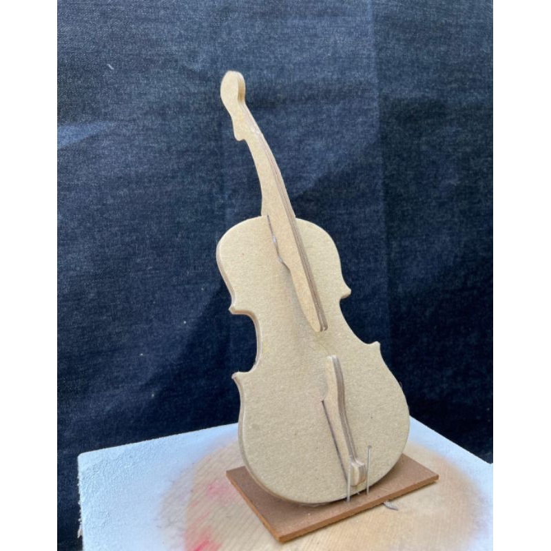 

prakarya miniatur biola