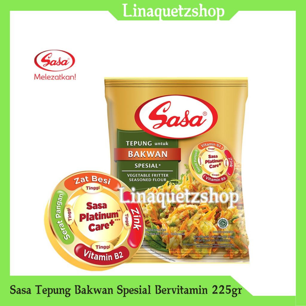 

SASA Tepung Bakwan Spesial Bervitamin 225gr