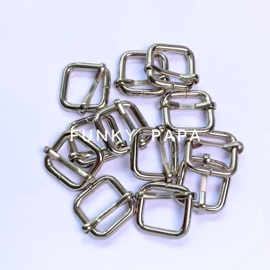 Ring Jalan Tas besi 2 cm gesper Nikel