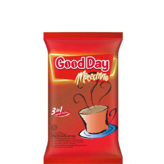 

Good Day Kopi Instant 3 In 1 Mocacinno 10X20g