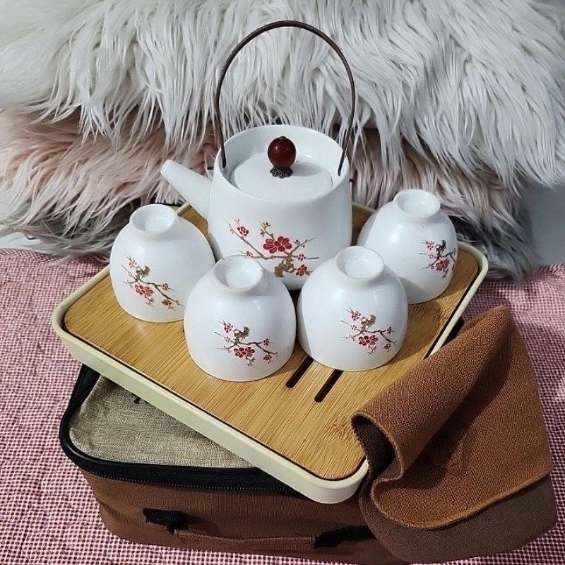 set cangkir teh mini jepang