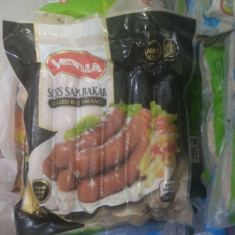 

YONA Sosis Bakar Jumbo isi 6 (500gr)