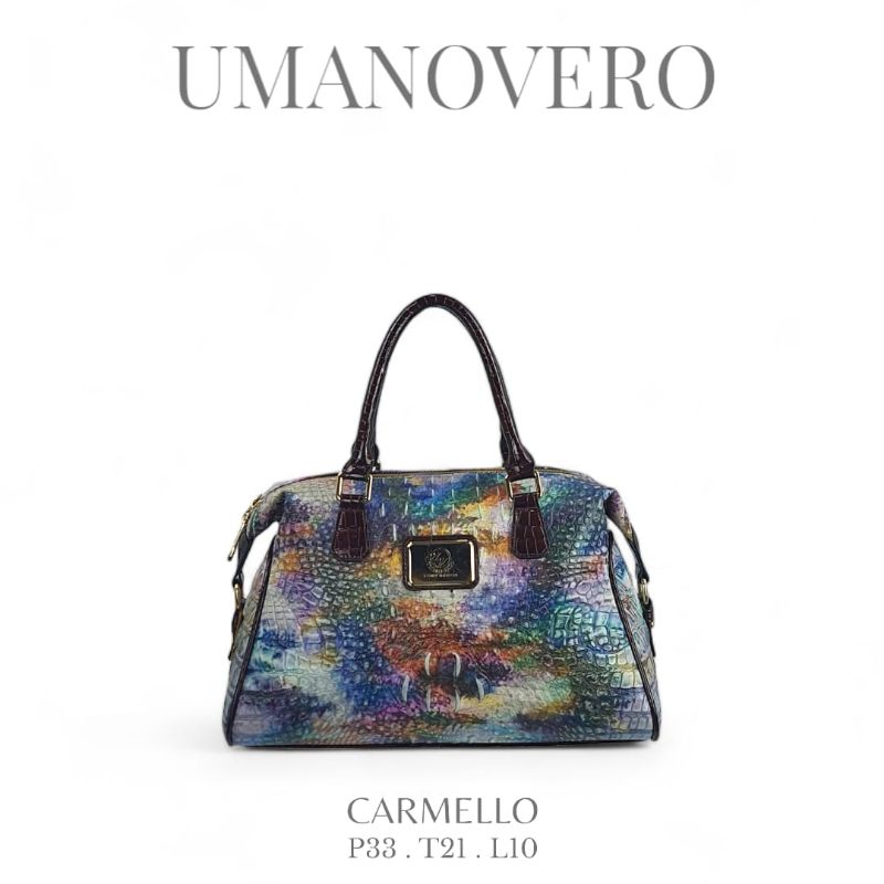 Tas Umano Vero Carmello Croco 20471 Lengkap Tali Panjang Tas Slempang Tas Kantor Tas Bahu Tas Wanita