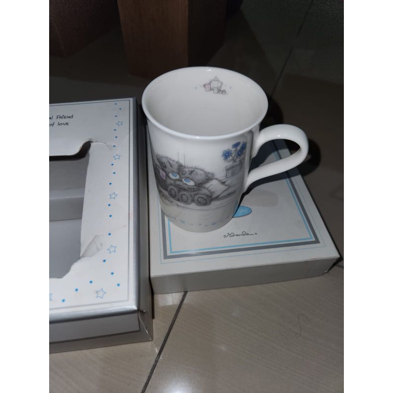 MUG / GELAS / CANGKIR LUCU GAMBAR BERUANG KEMBAR