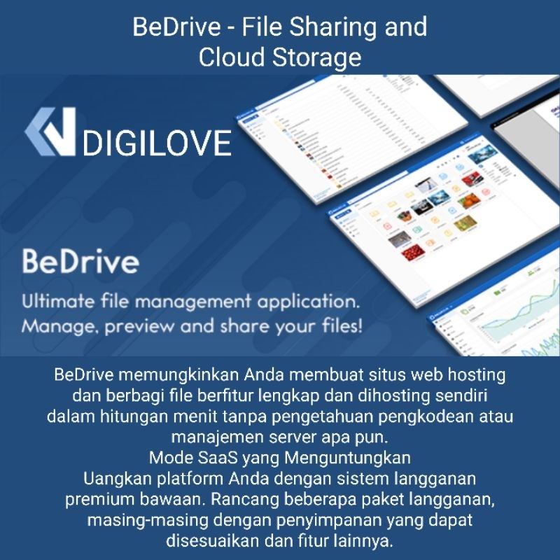 BeDrive - File Sharing and Cloud Storage