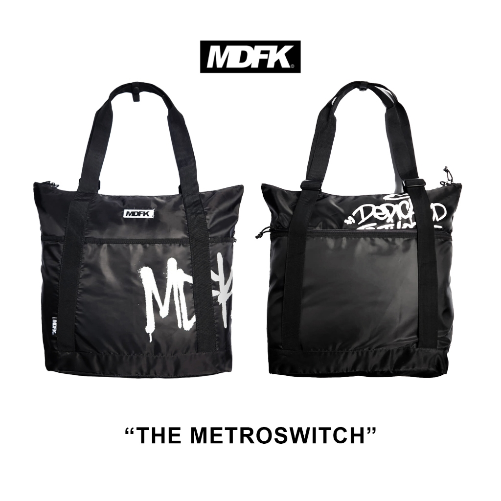 pengiriman cepat MDFK The MetroSwitch / 2 mode totebag and backpack / tas mdfk 100% original / mdfk