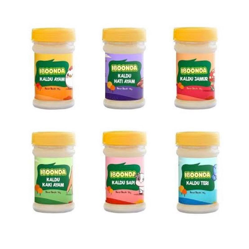 

Iboonda Bumbu Kaldu MPASI Baby 75gr