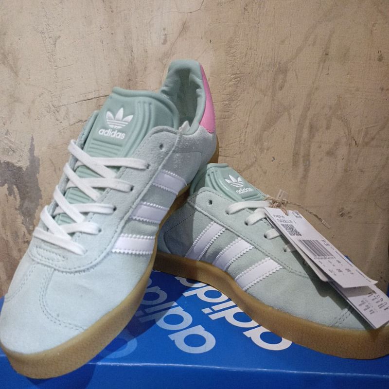 Adidas Gazelle Green Ocean White