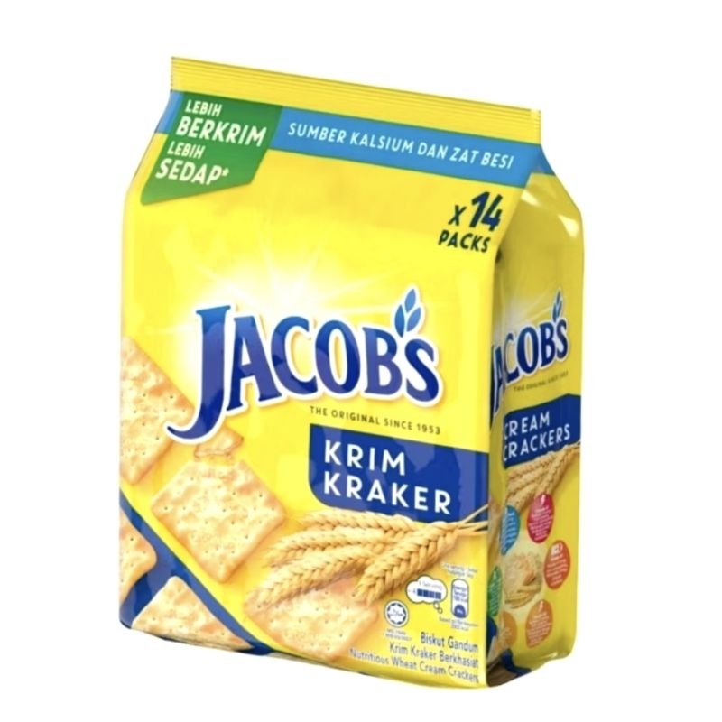 

Jacobs Original Cream Crackers 14pack / Weetameal 18pack