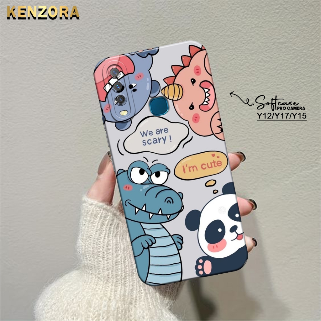 Kenzora Case VIVO Y12/Y15/Y17  Fashion Case Cute  Softcase Kesing Cover Silicon Termurah-casing-kenz