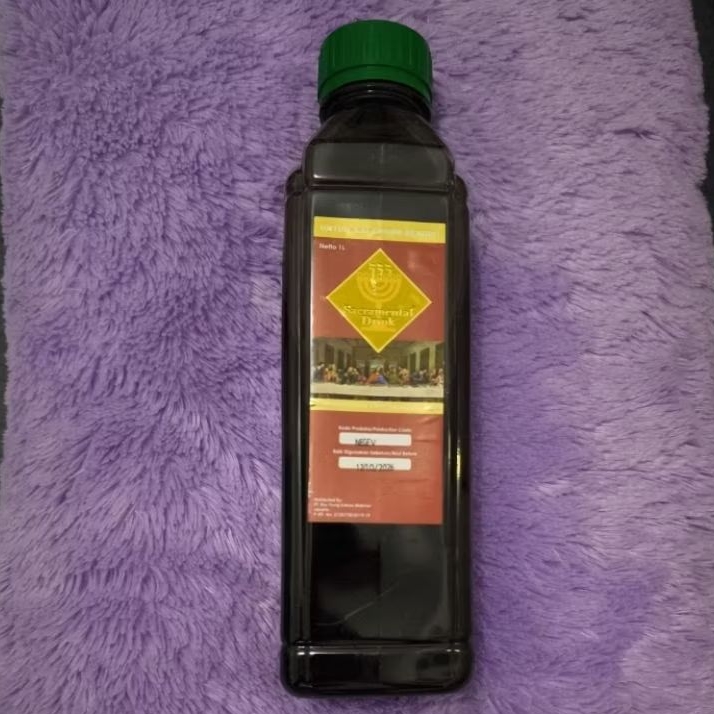 

Sacramental Drink Perjamuan Kudus 1 liter
