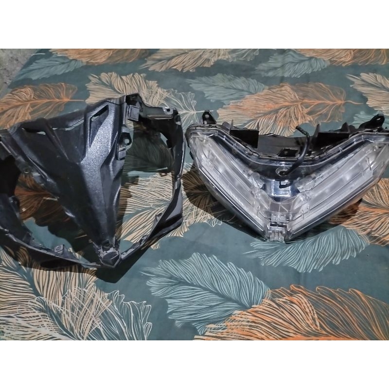LAMPU DEPAN CBR150R FACELIT LED SET BODY KASAR BATOKNYA