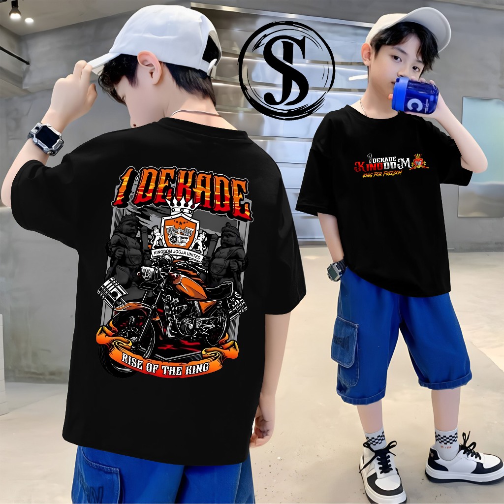 KAOS ANAK ANNIV KINGDOM JOGJA UNITED (1 DEKADE) t shirt rxking